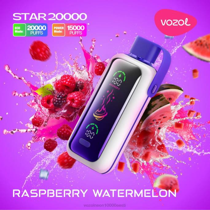 VOZOL STAR 20 000 P4T819 vaarikas arbuus Vozol Vape Eesti