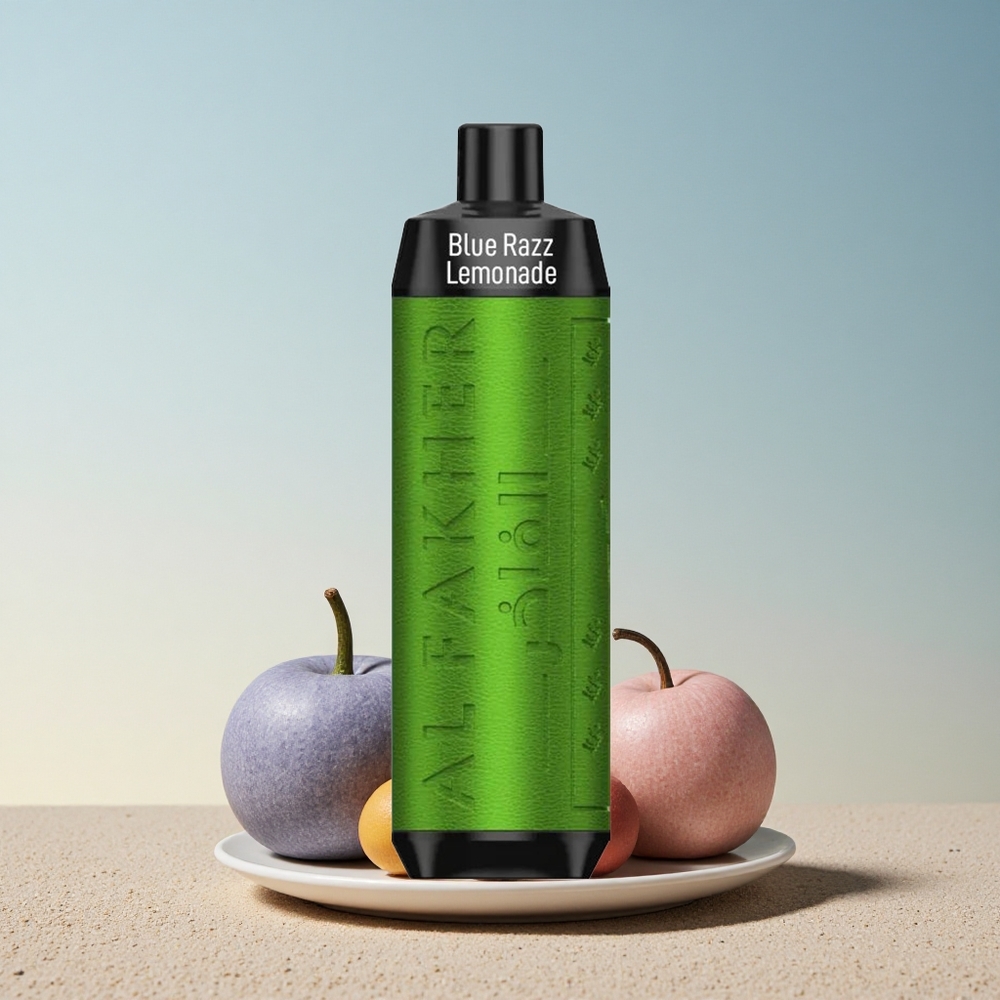 Al Fakher Crown Bar 8000 Crystal Sinine Vaarika-Limonääd 600mAh 18ml Nikotiin