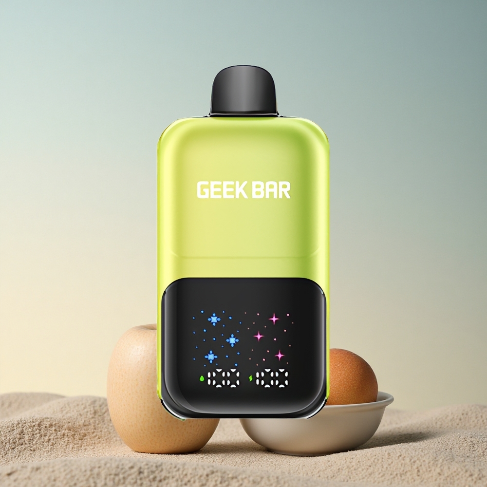 GEEK BAR 2GO 20ml 50000 Puffs Hapu Õuna Jää Rechargeable 20ml 5% Nikotiini