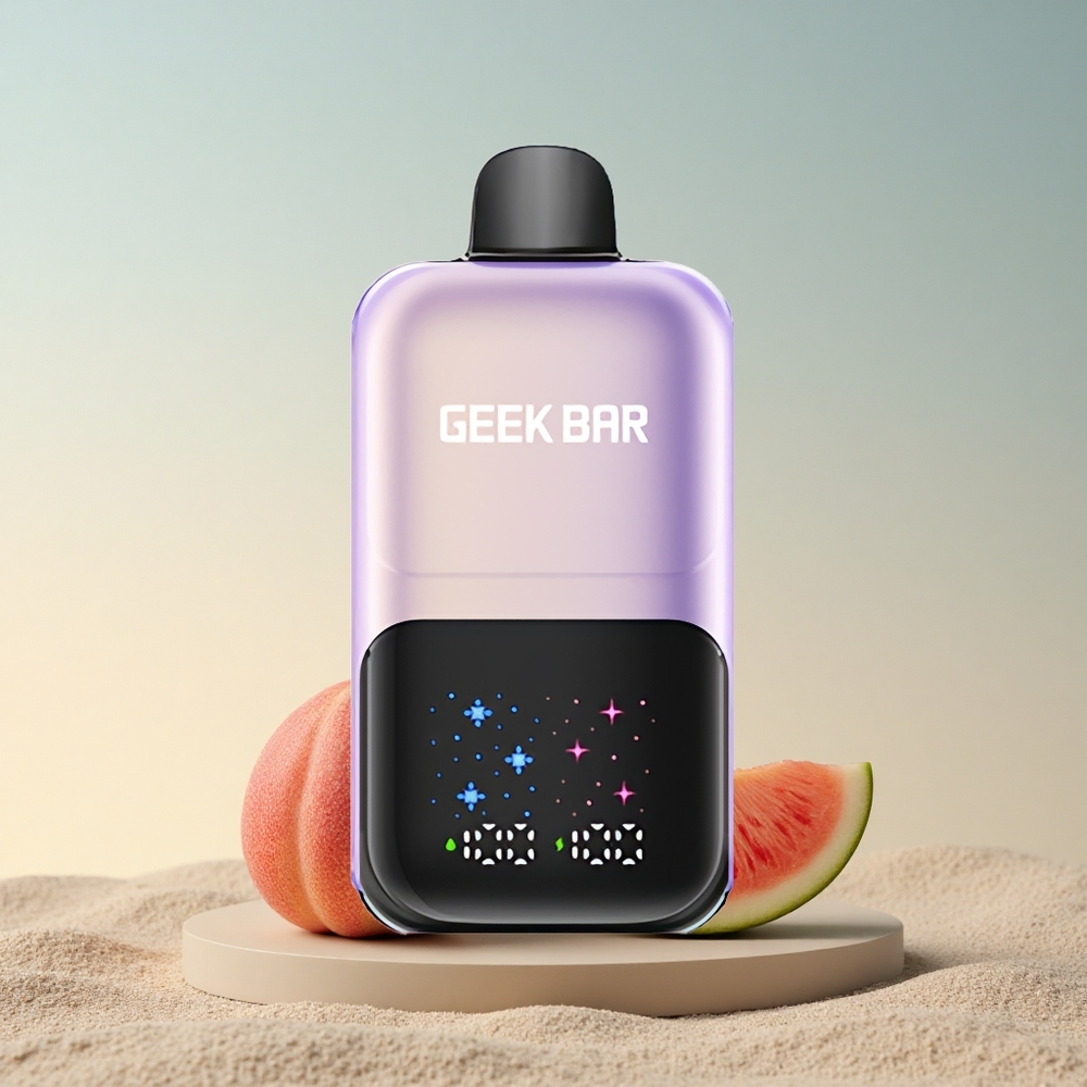GEEK BAR 2GO 20ml 50000 Puffs Virsi-Mango-Arbuusi Jää 20ml 5% nikotiini laetav aku suure ekraaniga