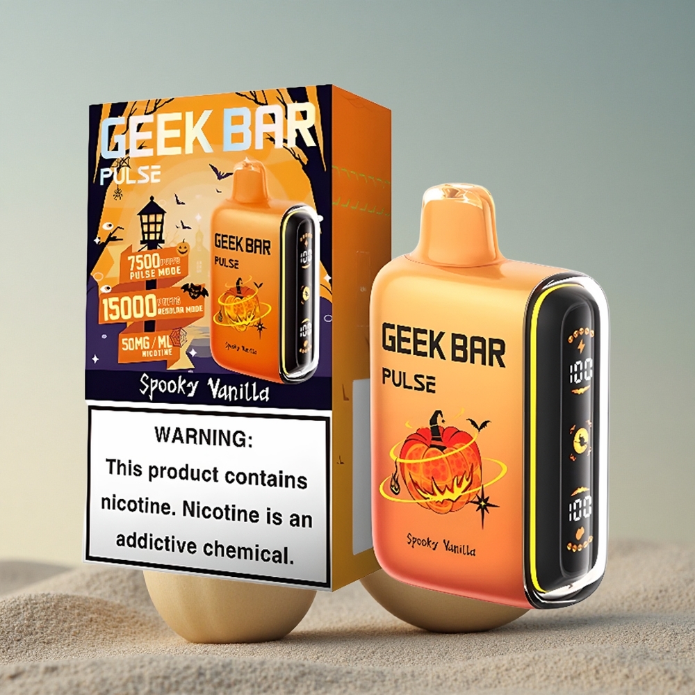GEEK BAR Pulse 15000 Puffs Halloweeni Väljaanne 16ML Nikotiiniga 650mAh