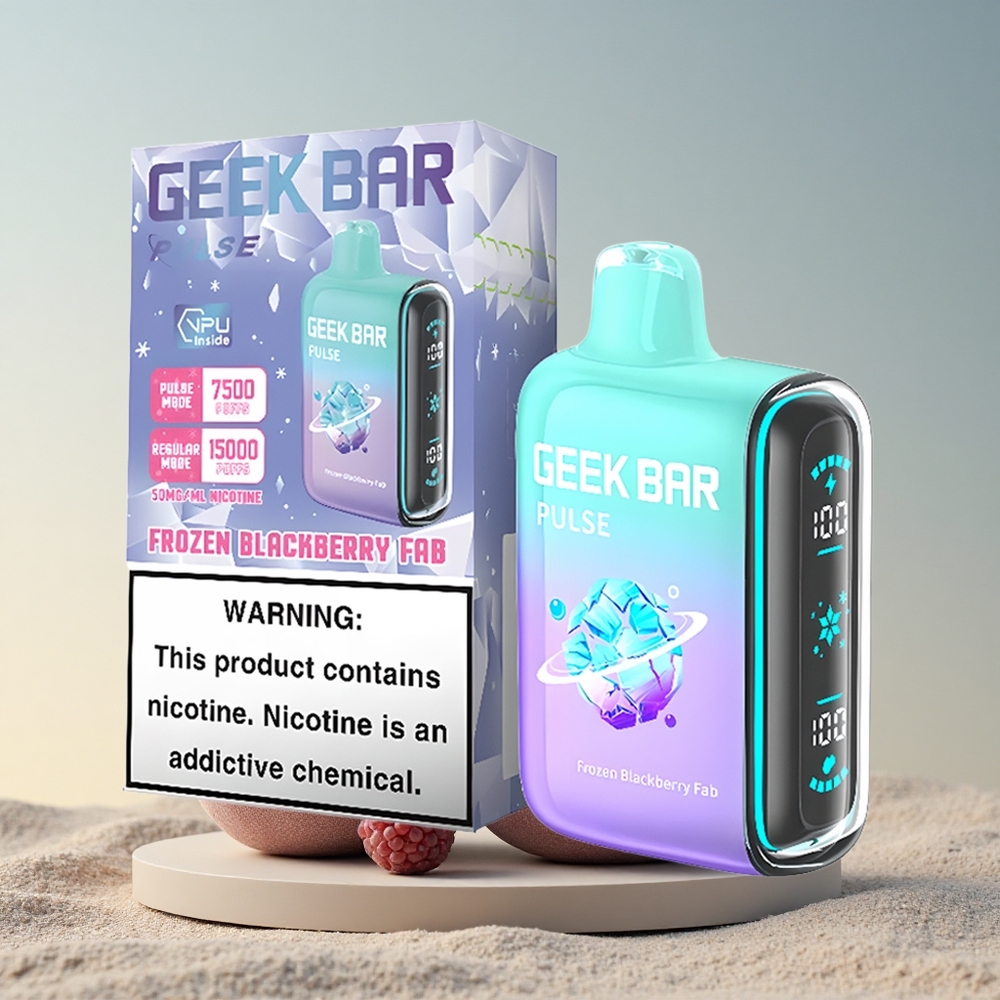 GEEK BAR Pulse 15000 Puffs Jäine Versioon 16ML Nikotiiniga 650mAh