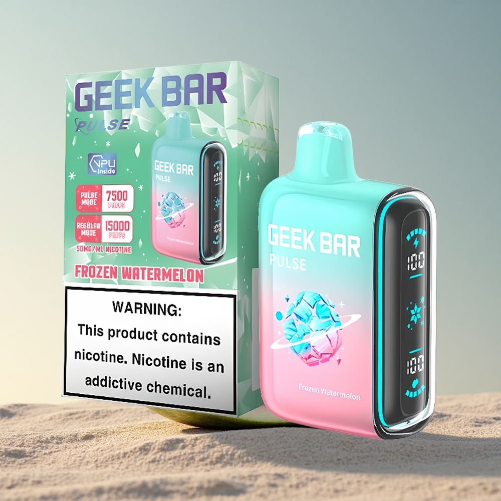 GEEK BAR Pulse 15000 Puffs Jäine Versioon 16ML Nikotiiniga 650mAh