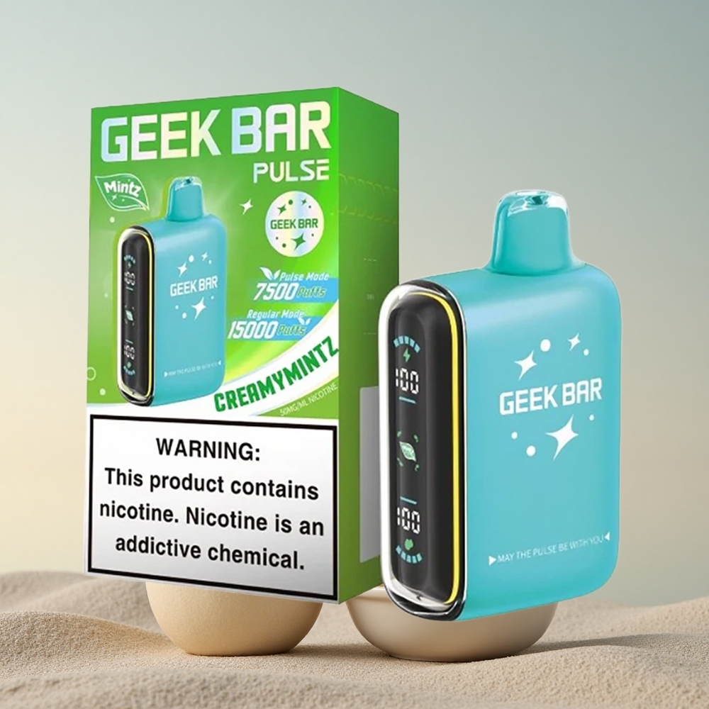 GEEK BAR Pulse 15000 Puffs Mündi Väljaanne 16ML Nikotiiniga 650mAh