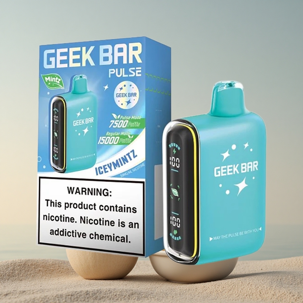 GEEK BAR Pulse 15000 Puffs Mündi Väljaanne 16ML Nikotiiniga 650mAh