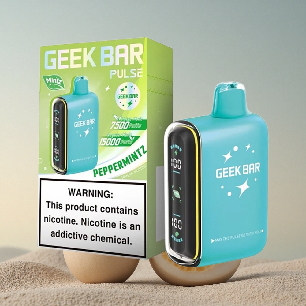 GEEK BAR Pulse 15000 Puffs Mündi Väljaanne 16ML Nikotiiniga 650mAh