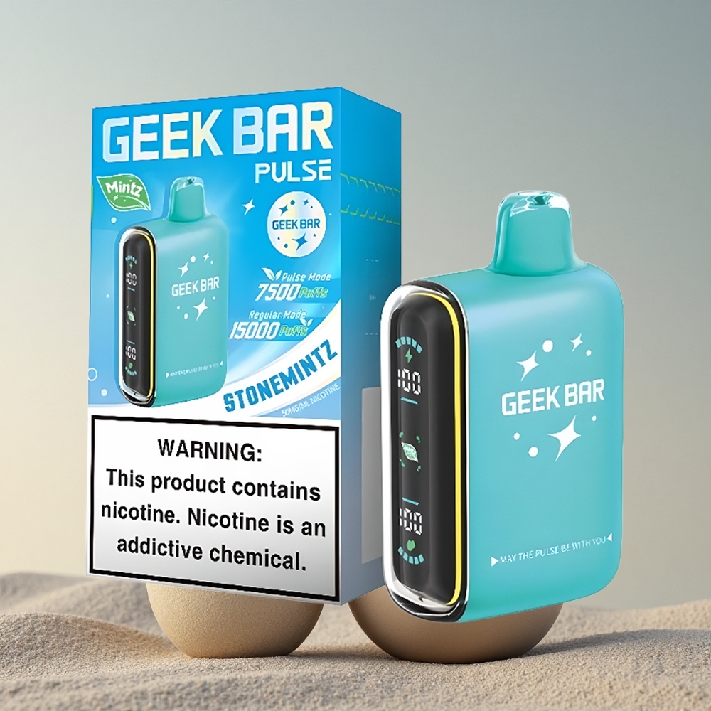GEEK BAR Pulse 15000 Puffs Mündi Väljaanne 16ML Nikotiiniga 650mAh
