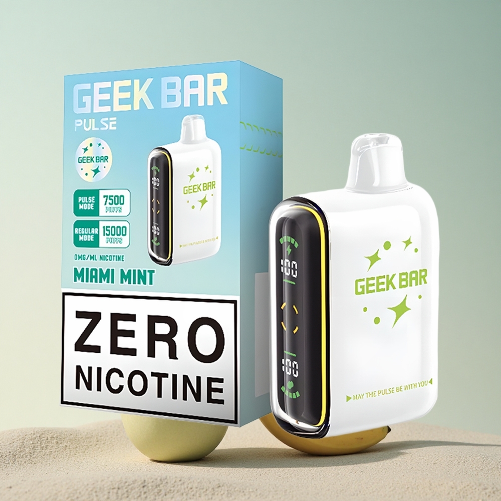 GEEK BAR Pulse 15000 Puffs Null Nikotiiniga 16ML 650mAh