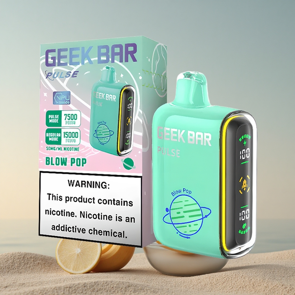GEEK BAR Pulse 15000 Puffs Planeedi Väljaanne 16ML Nikotiiniga 650mAh