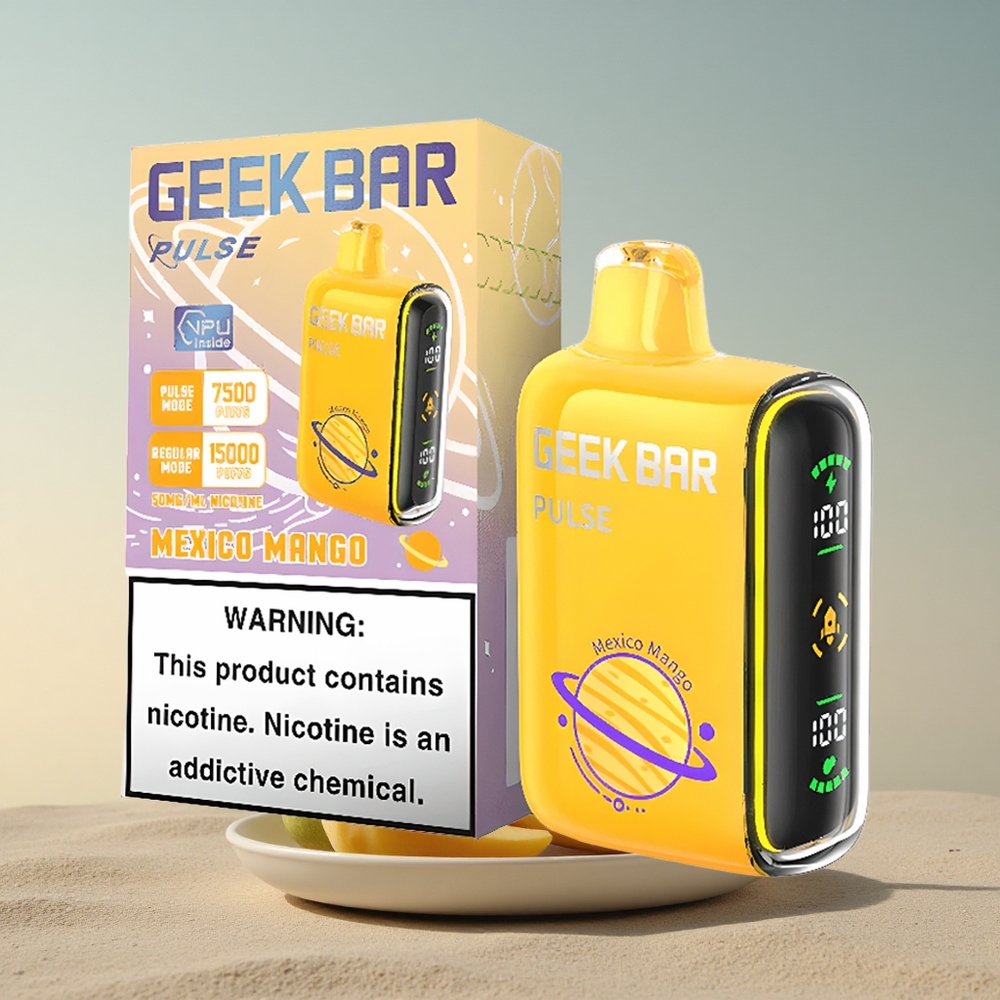 GEEK BAR Pulse 15000 Puffs Planeedi Väljaanne 16ML Nikotiiniga 650mAh