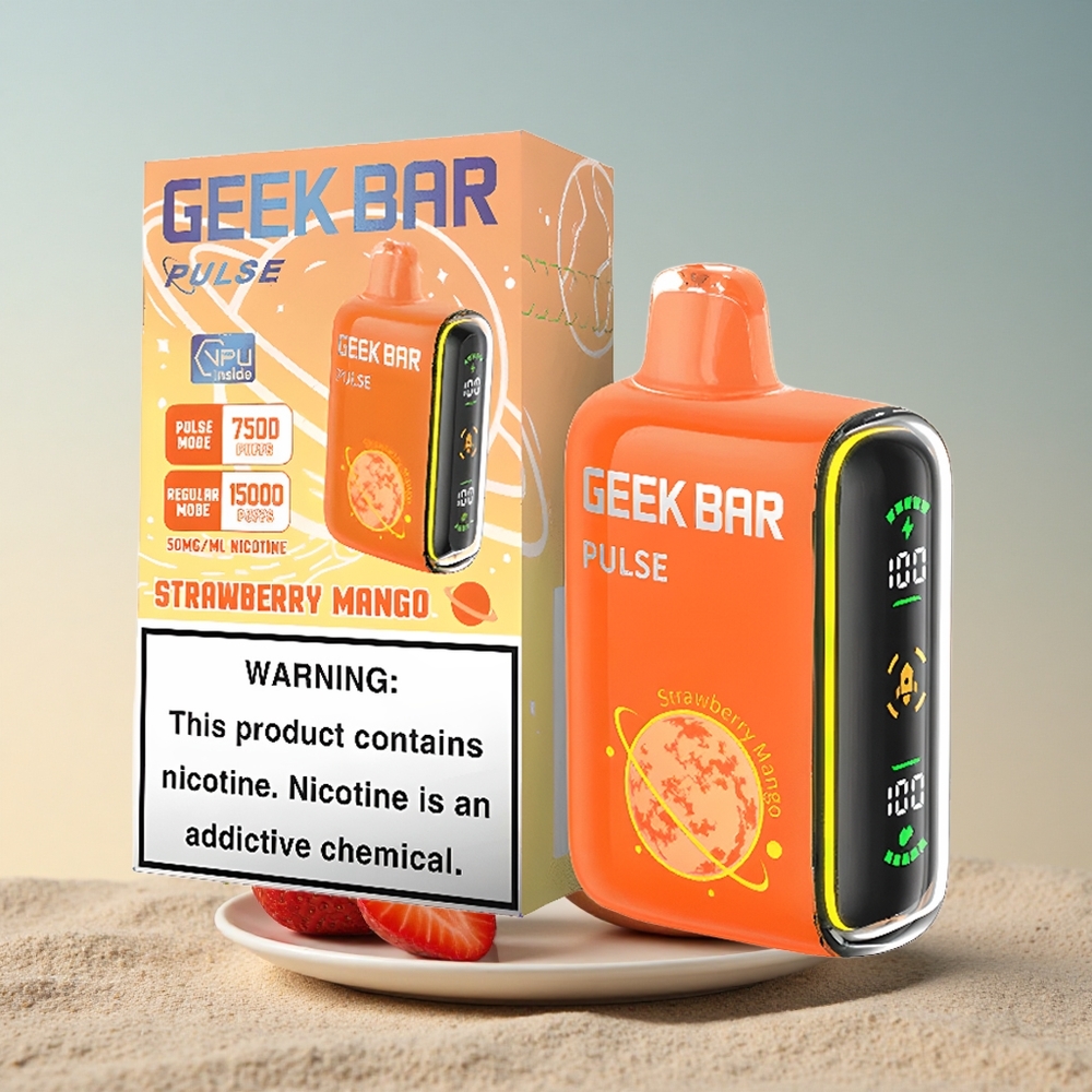GEEK BAR Pulse 15000 Puffs Planeedi Väljaanne 16ML Nikotiiniga 650mAh