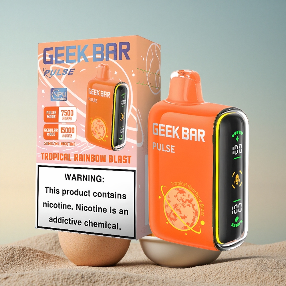 GEEK BAR Pulse 15000 Puffs Planeedi Väljaanne 16ML Nikotiiniga 650mAh