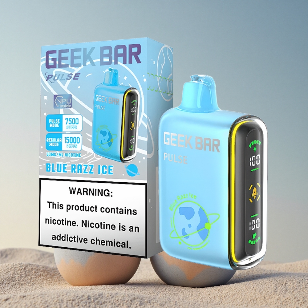 GEEK BAR Pulse 15000 Puffs Planeedi Väljaanne 16ML Nikotiiniga 650mAh