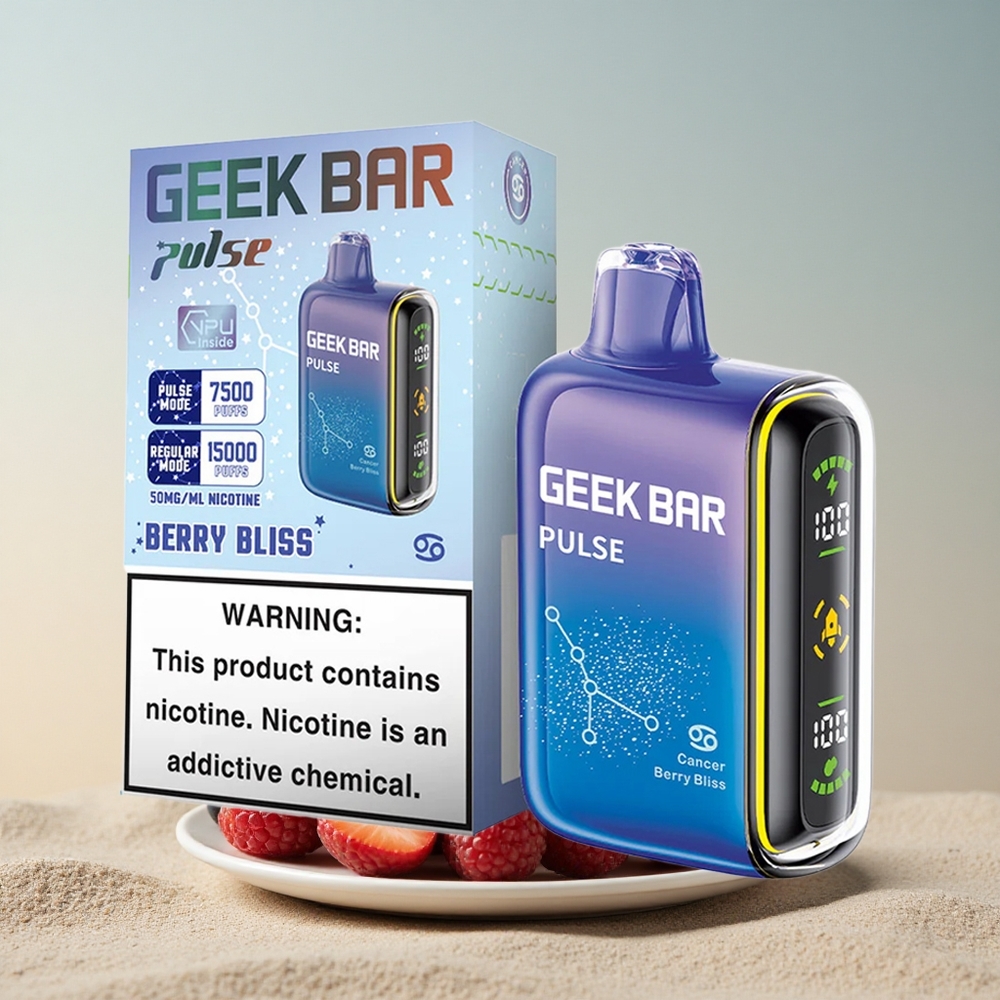 GEEK BAR Pulse 15000 Puffs Zodiaagi Väljaanne 16ML Nikotiiniga 650mAh