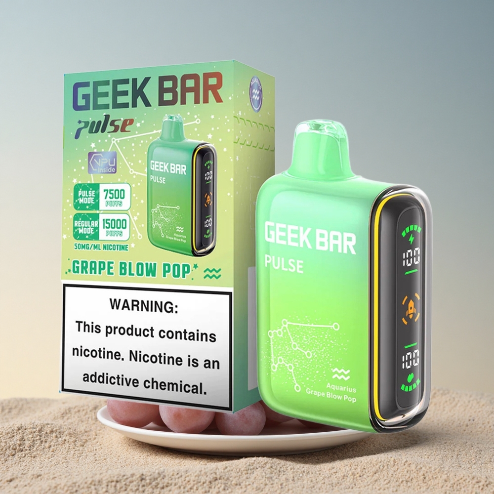 GEEK BAR Pulse 15000 Puffs Zodiaagi Väljaanne 16ML Nikotiiniga 650mAh