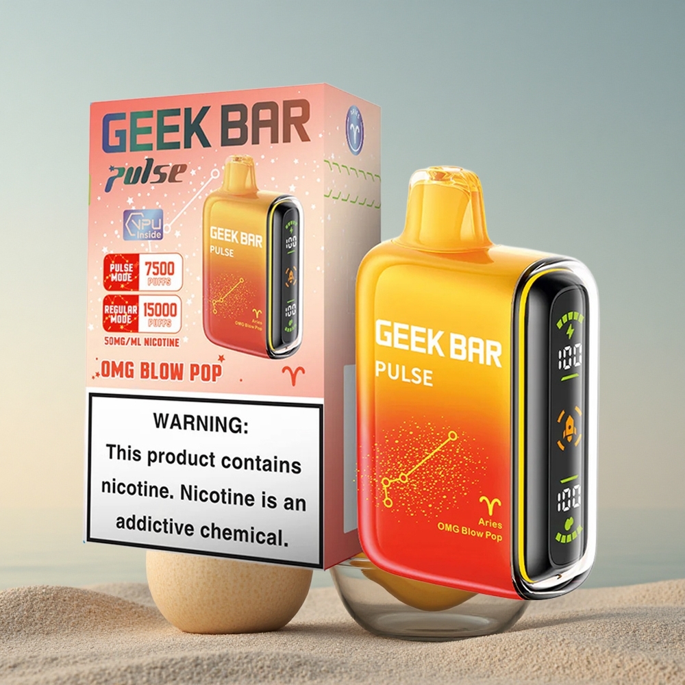GEEK BAR Pulse 15000 Puffs Zodiaagi Väljaanne 16ML Nikotiiniga 650mAh