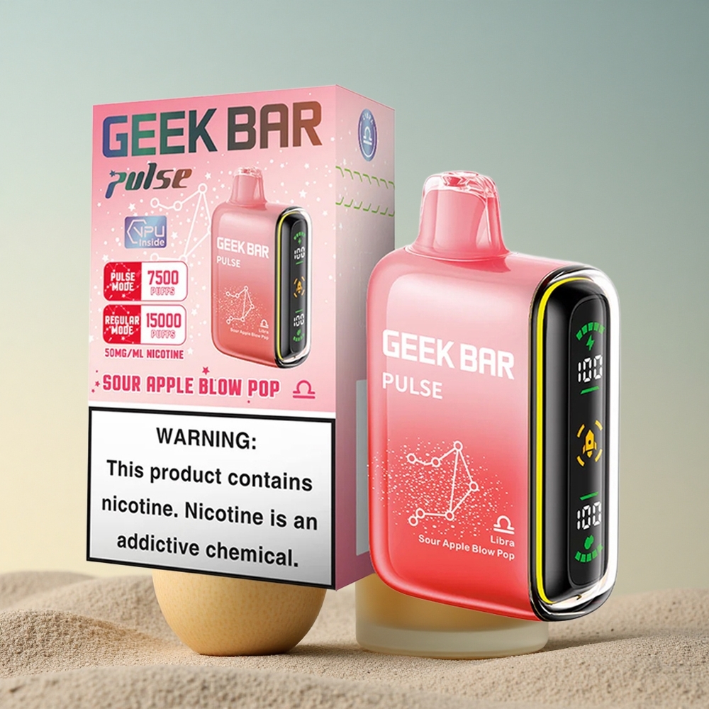 GEEK BAR Pulse 15000 Puffs Zodiaagi Väljaanne 16ML Nikotiiniga 650mAh
