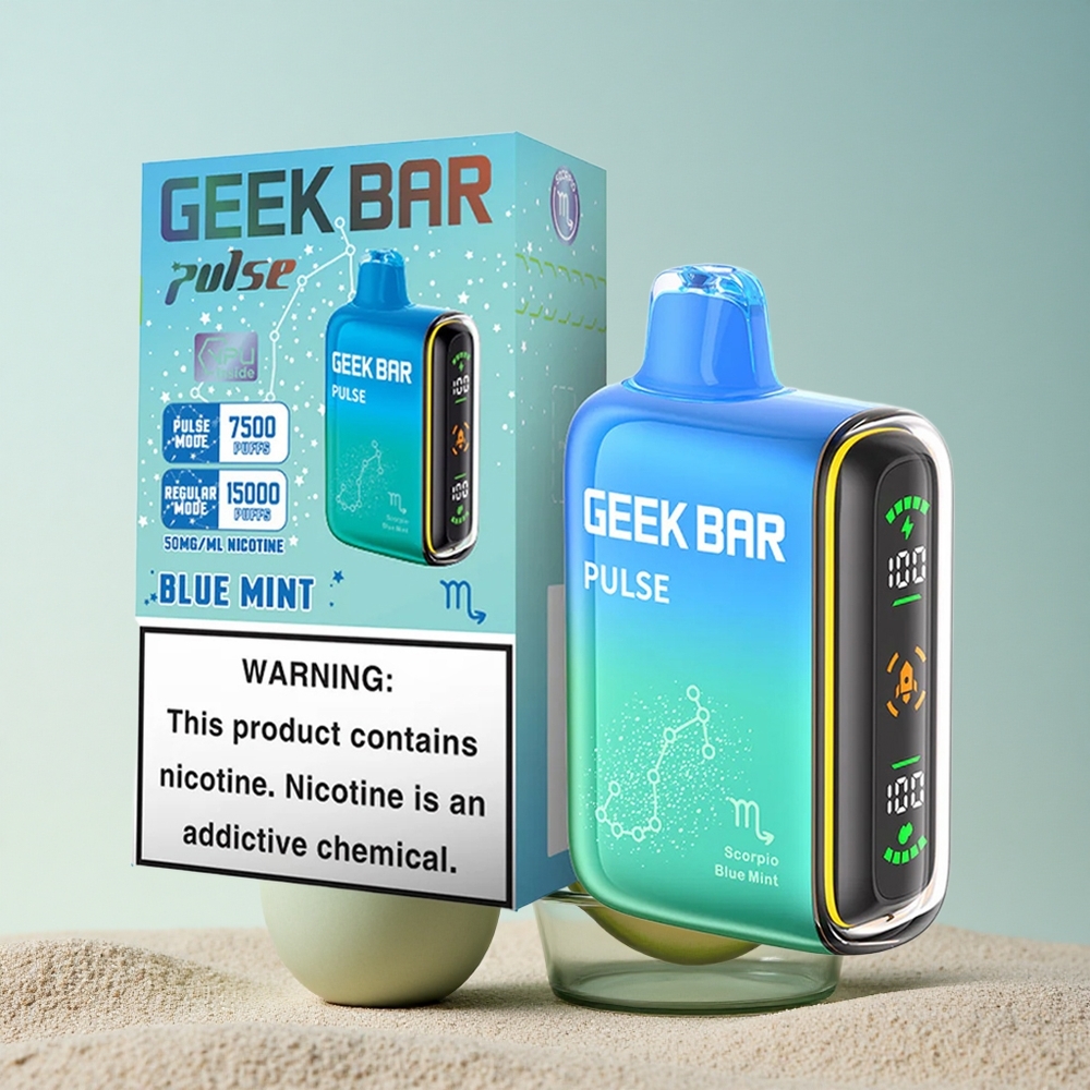 GEEK BAR Pulse 15000 Puffs Zodiaagi Väljaanne 16ML Nikotiiniga 650mAh