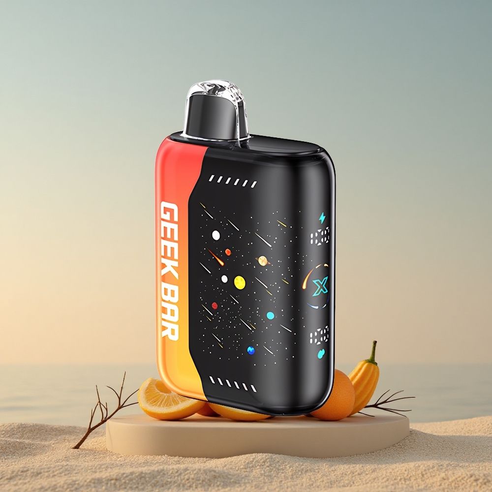 GEEK BAR Pulse X 42K Puffs Meteor Edition Orjanedraakon 3D kõver ekraan 820mAh 5% nikotiini