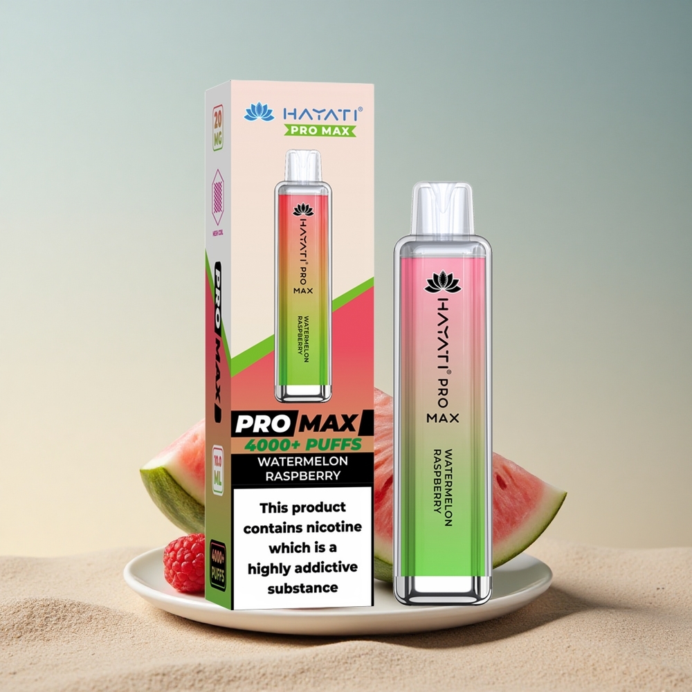 Hayati Pro Max 4000 Puffs Arbuusi-Vaarikas 1400mAh 2ml