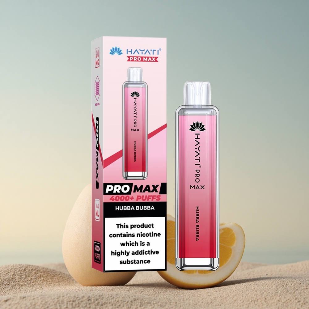 Hayati Pro Max 4000 Puffs Hubba Bubba Dual Coil 1400mAh