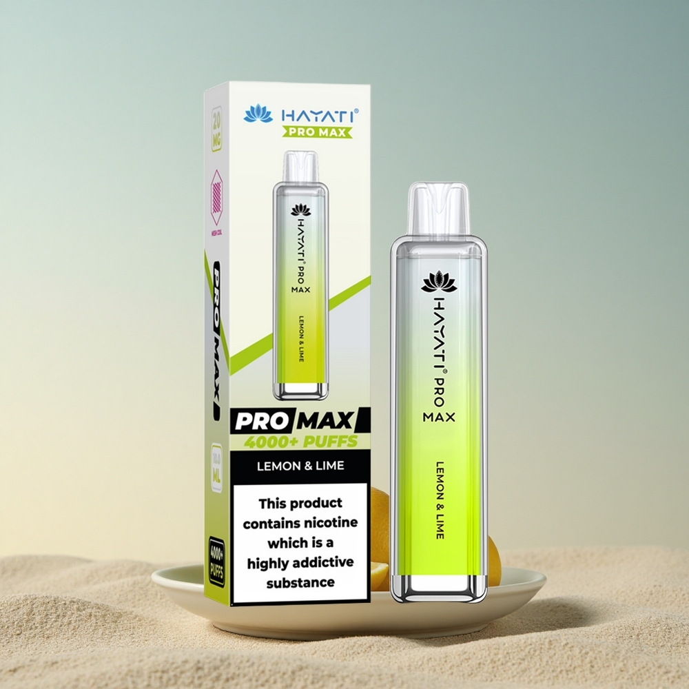 Hayati Pro Max 4000 Puffs Sidrun & Lai Dual 1.1 Ohm 1400mAh 2ml