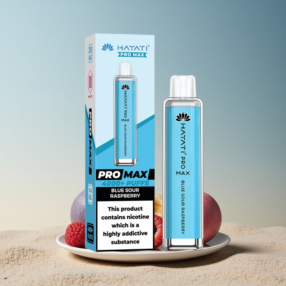 Hayati Pro Max 4000 Puffs Sinine Hapukarukas 1400mAh 2ml