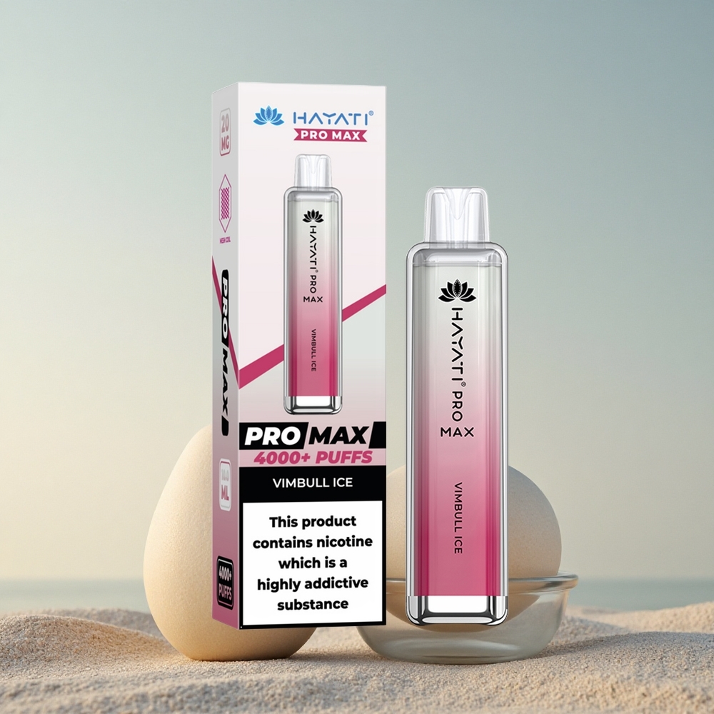 Hayati Pro Max 4000 Puffs Vimbull Jää 1400mAh 2ml