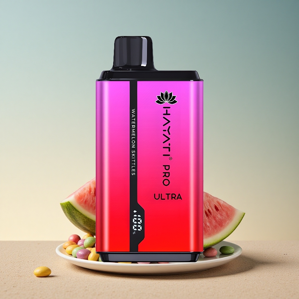 Hayati Pro Ultra 15000 Puffs Arbuusi Skittles 850mAh 2% nikotiini