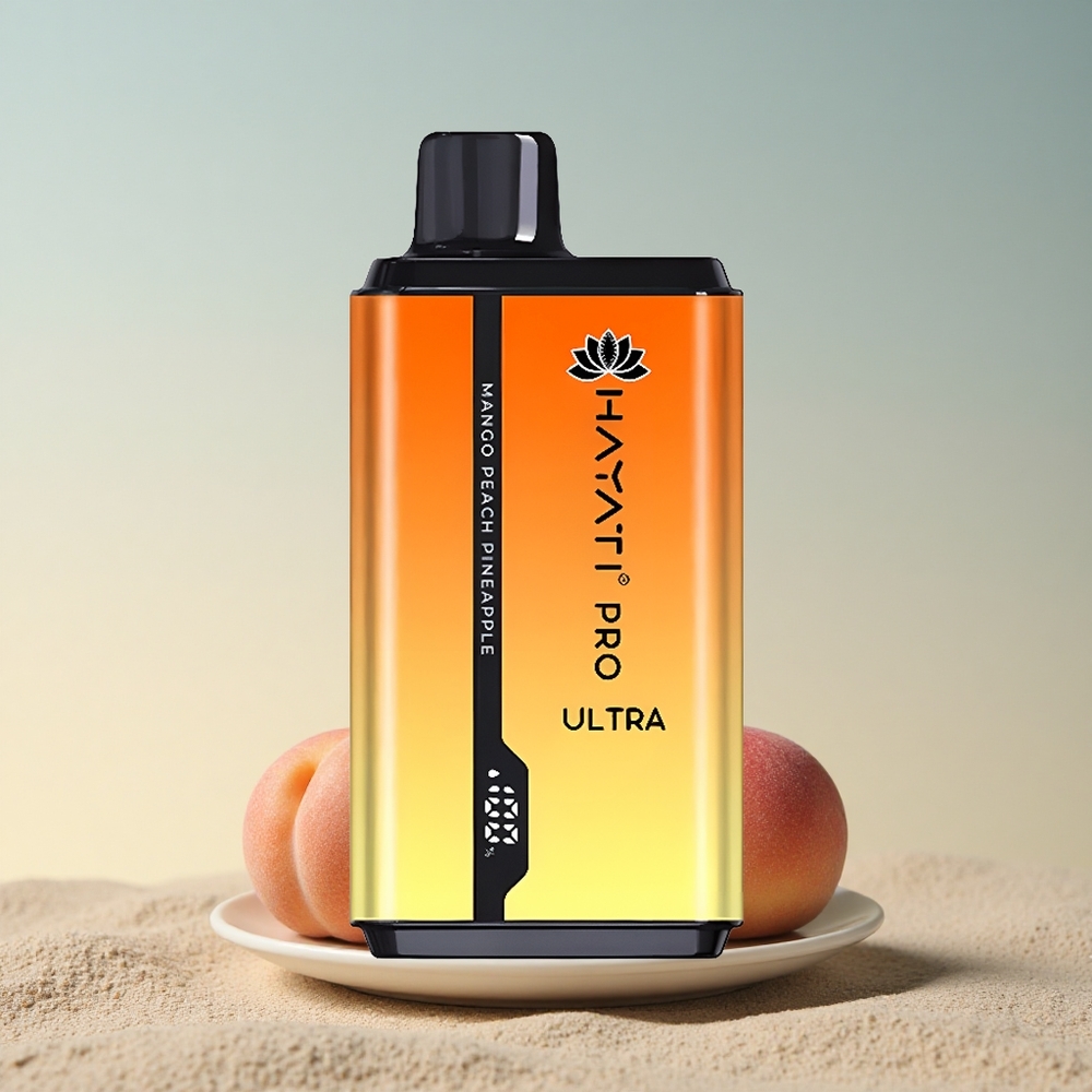 Hayati Pro Ultra 15000 Puffs Mango Virsik Ananass 850mAh 2% nikotiini
