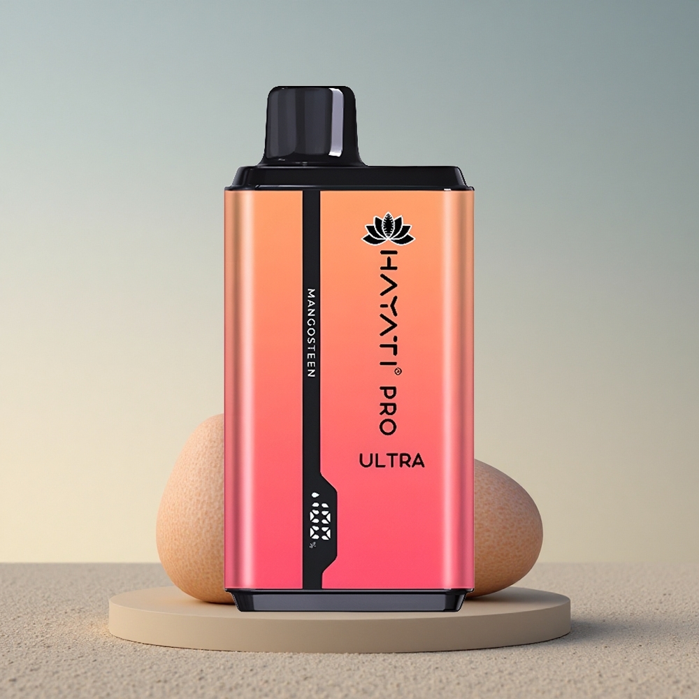 Hayati Pro Ultra 15000 Puffs Mangosteen 2% nikotiini 850mAh 24ml