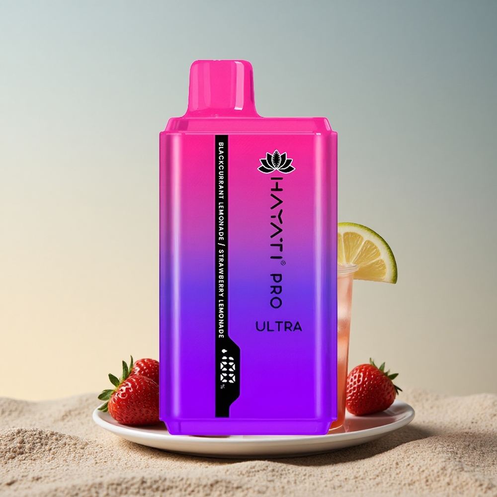 Hayati Pro Ultra 15000 Puffs Mustikas Sidrunimahl Maasikas Sidrunimahl 850mAh 24ml