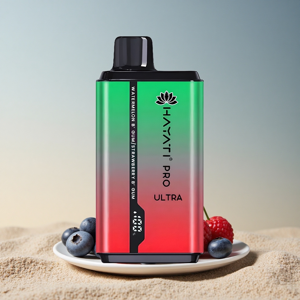 Hayati Pro Ultra 15000 Puffs Mustikas Vaarikas Kirss Sidrun & Mustikas 850mAh 2% nikotiini