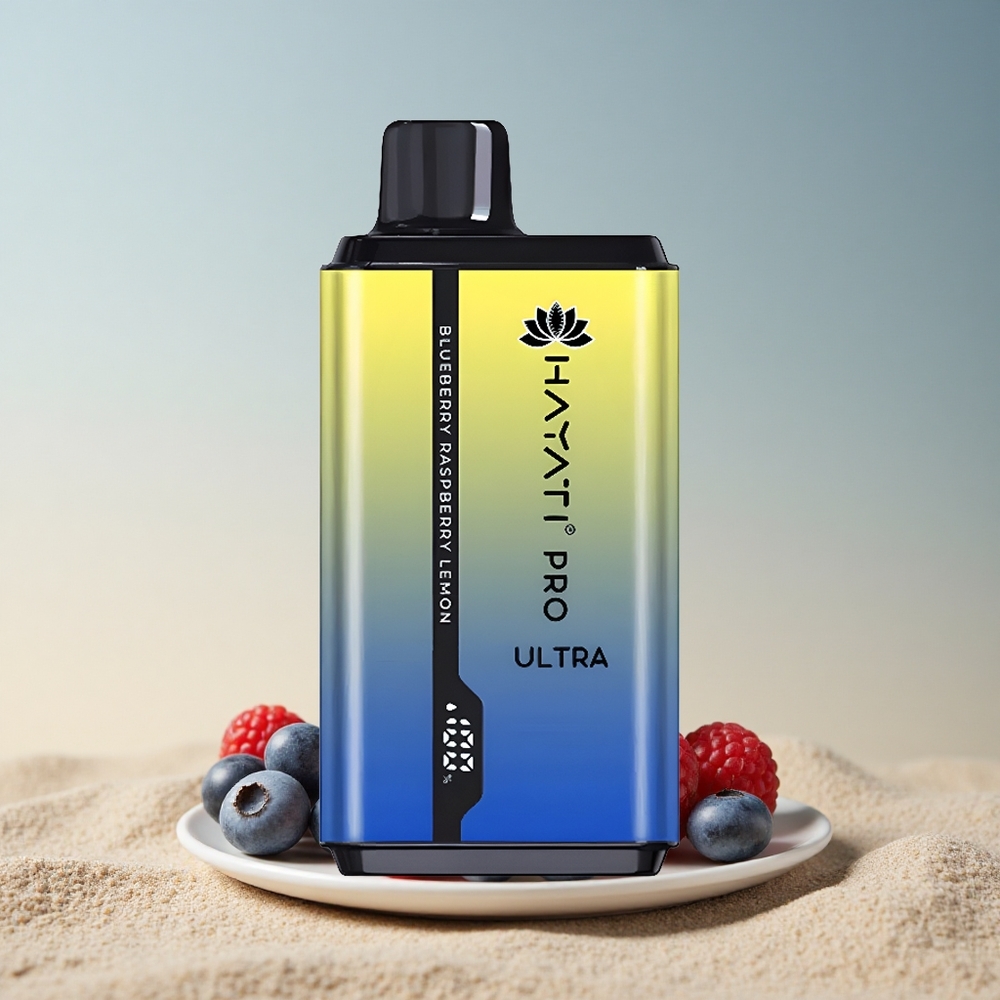 Hayati Pro Ultra 15000 Puffs Mustikas Vaarikas Sidrun 850mAh 2% nikotiini