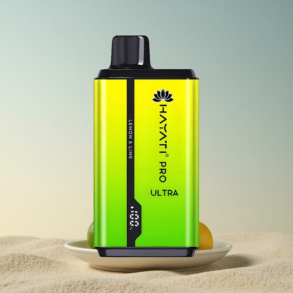 Hayati Pro Ultra 15000 Puffs Sidrun & Laim 2% nikotiini 850mAh