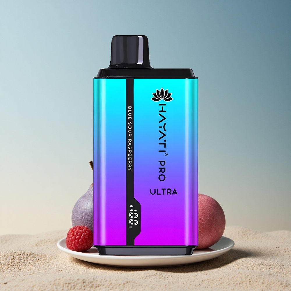 Hayati Pro Ultra 15000 Puffs Sinihape Vaarikas 850mAh 2% nikotiini