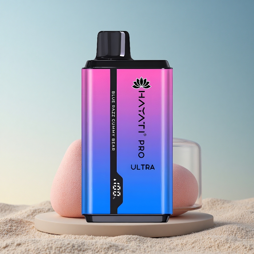 Hayati Pro Ultra 15000 Puffs Sinine Värdjellykaru 850mAh 2% nikotiini