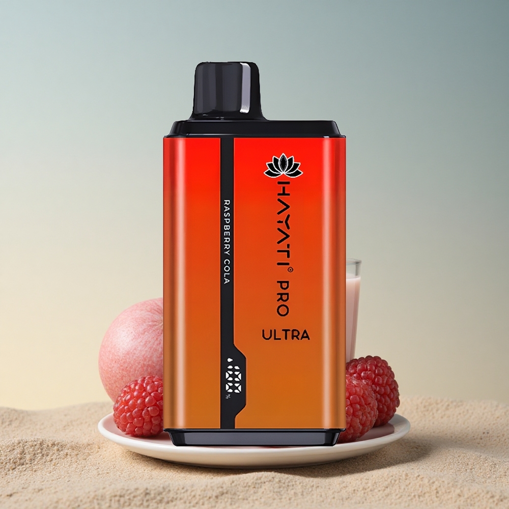 Hayati Pro Ultra 15000 Puffs Värske Vaarikakoola 850mAh 24ml