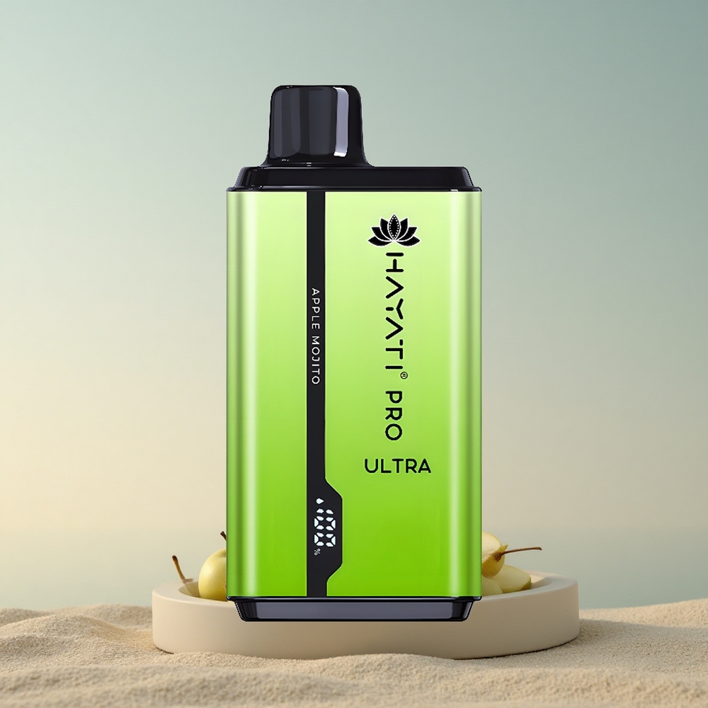 Hayati Pro Ultra 15000 Puffs Õunamoijito 850mAh 24ml