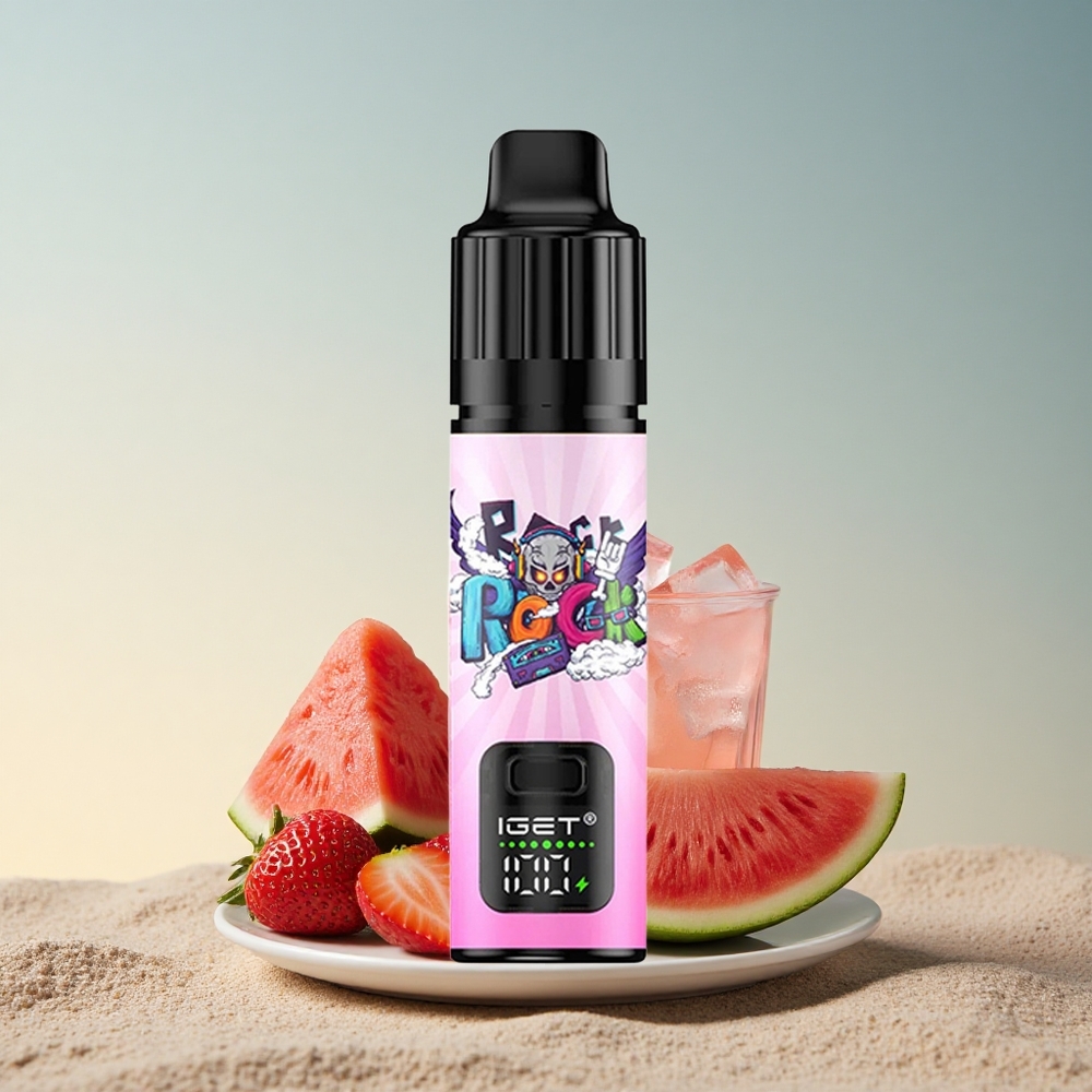 IGET BAR PLUS S3 POD 10000 Puffs Maasika-Arbuusi Jää 50mg nikotiini 950mAh