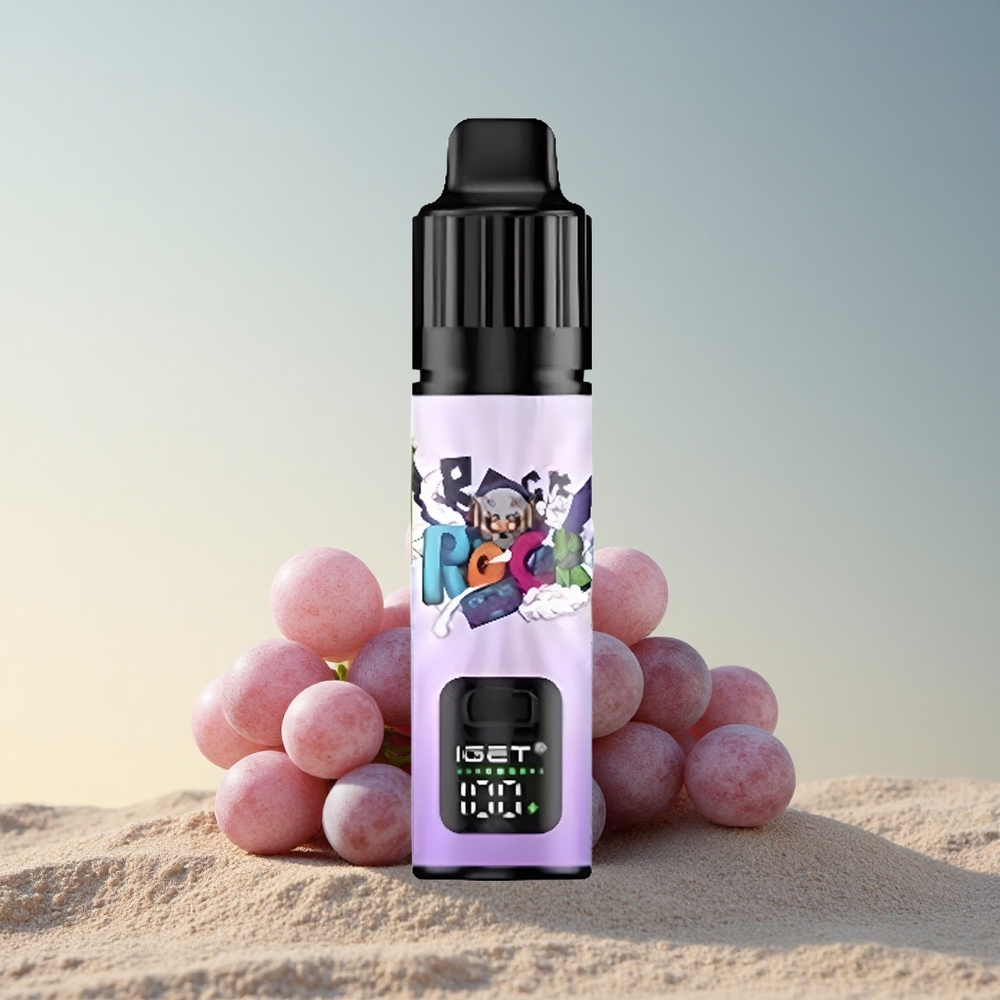 IGET BAR PLUS S3 POD 10000 Puffs Viinamarja Jää 5% nikotiini 950 mAh