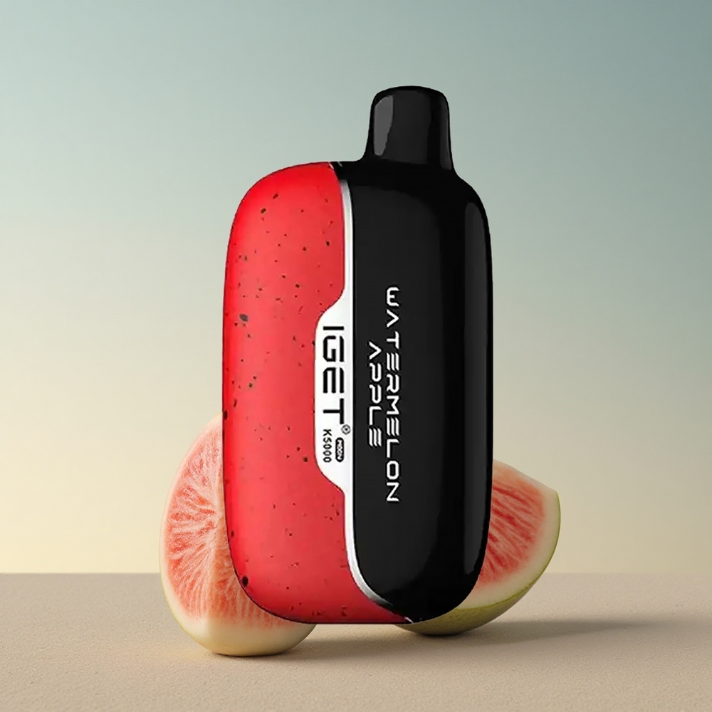 IGET Moon K5000 Puffs Arbuusi Õun 81.5g 1.35 Ohm Mesh
