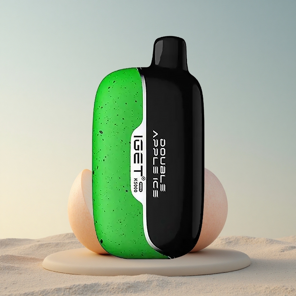 IGET Moon K5000 Puffs Kahekordne Õunajää 81.5g Mesh 1.35 Ohm
