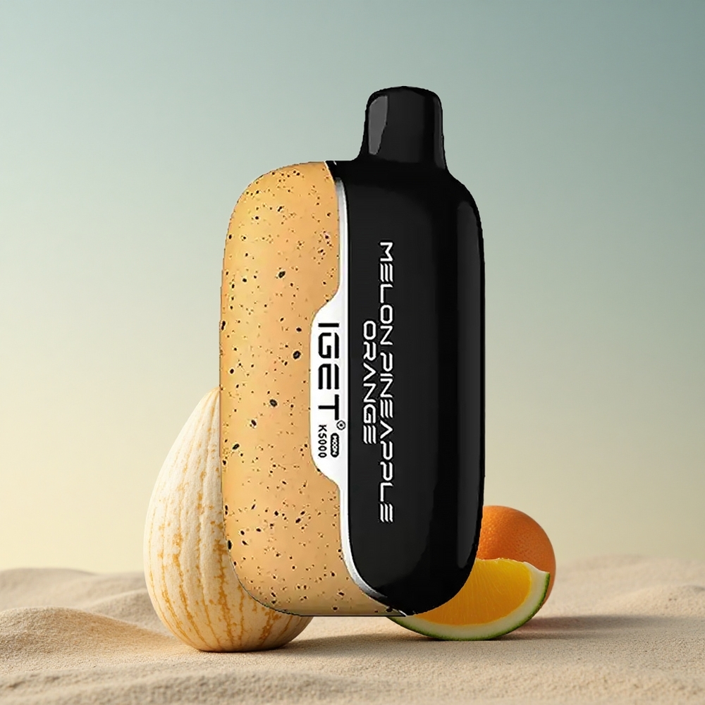 IGET Moon K5000 Puffs Melon Ananass Apelsin 5000 Puhangut PC 1.35 Ohm