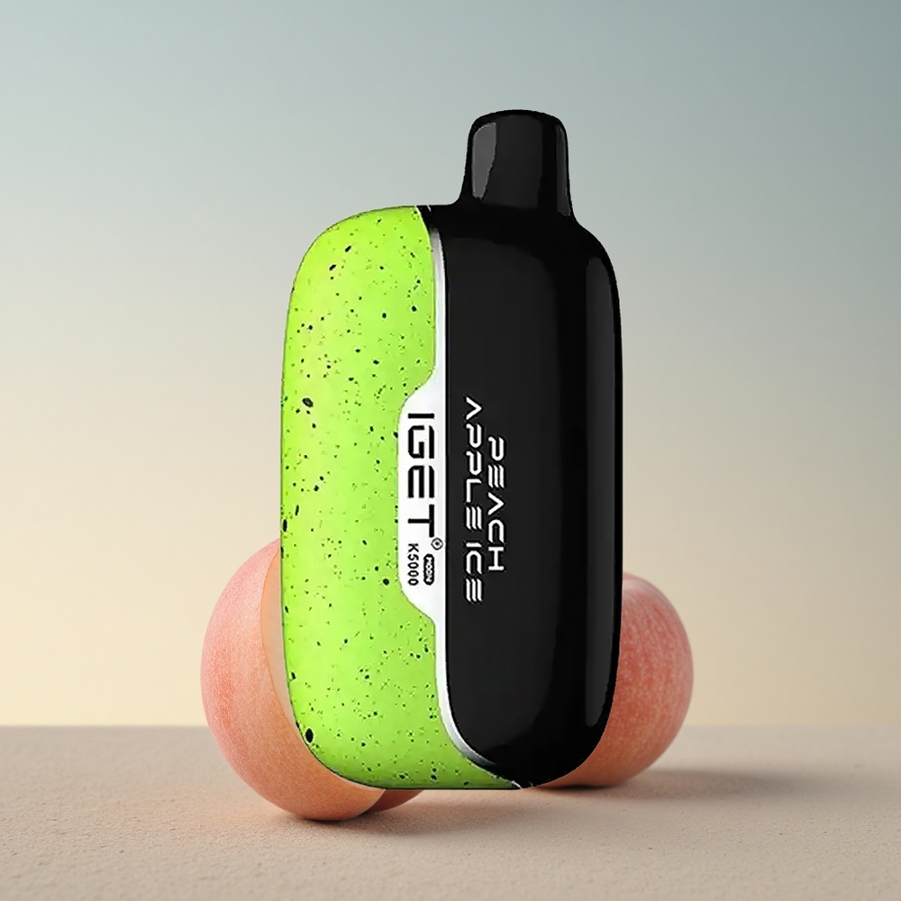 IGET Moon K5000 Puffs Virsik Õun Mesh 1.35 Ohm 81.5g 5000 Tiksu