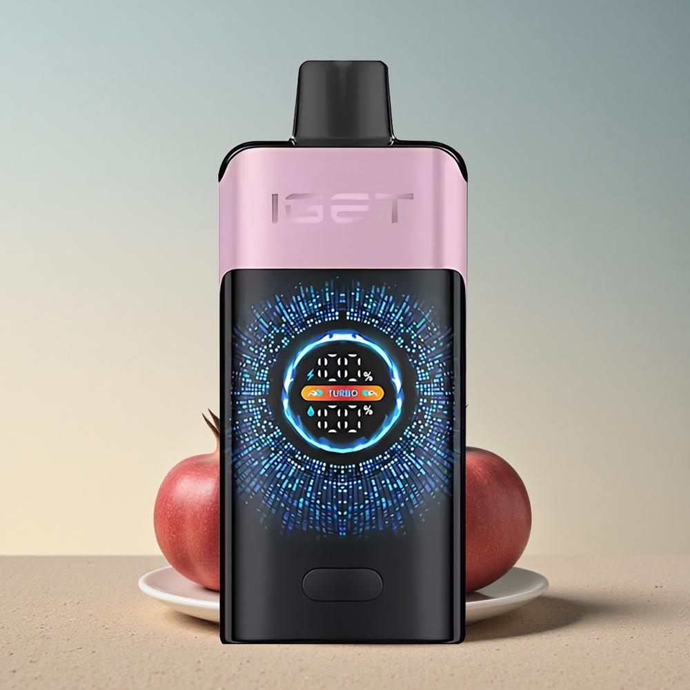 IGET ONE 12000 Puffs Kirsi Granaat 2700 mAh Kahekordne Võrkpool