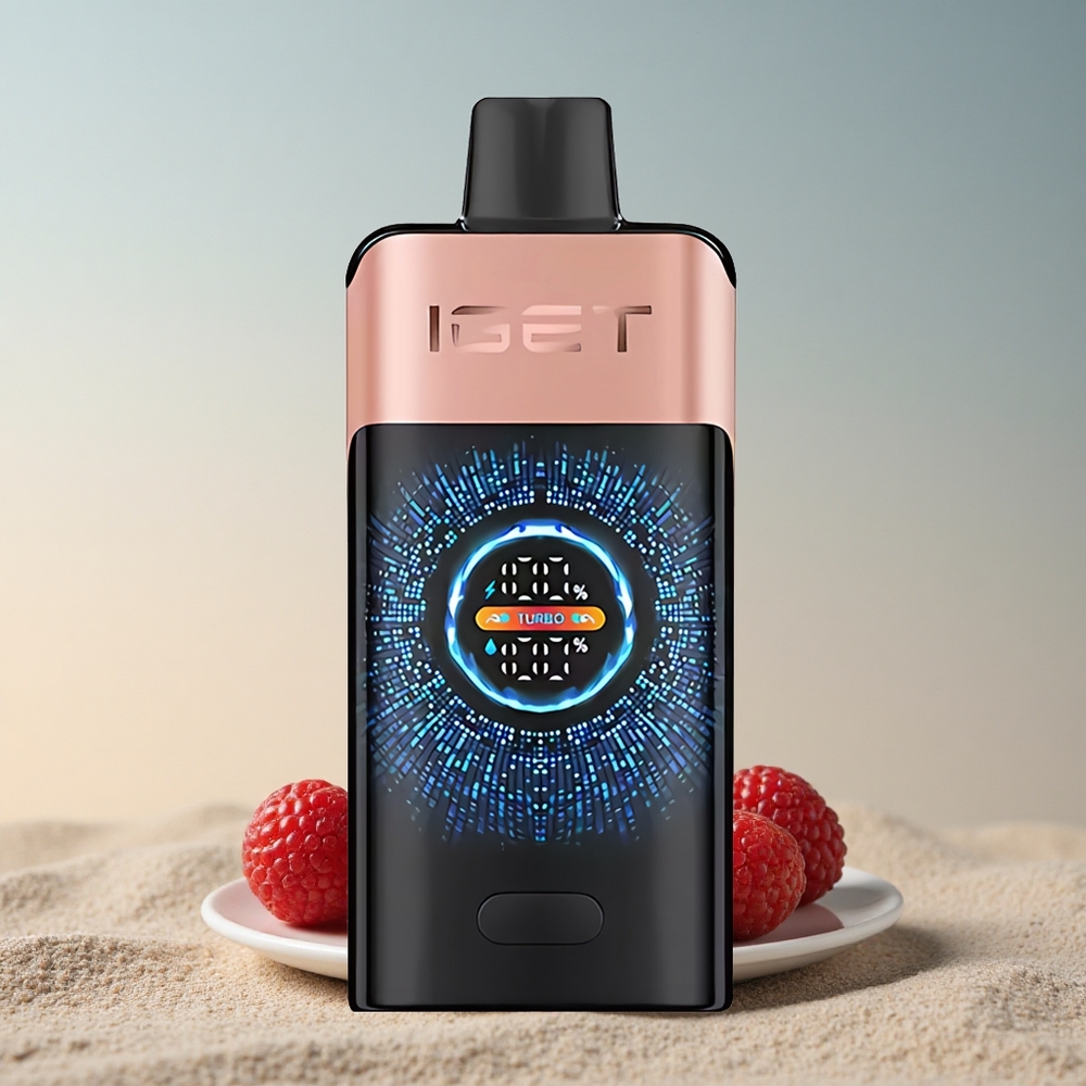 IGET ONE 12000 Puffs Maasika-Vaarikas 2700 mAh Kaarev Ekraan