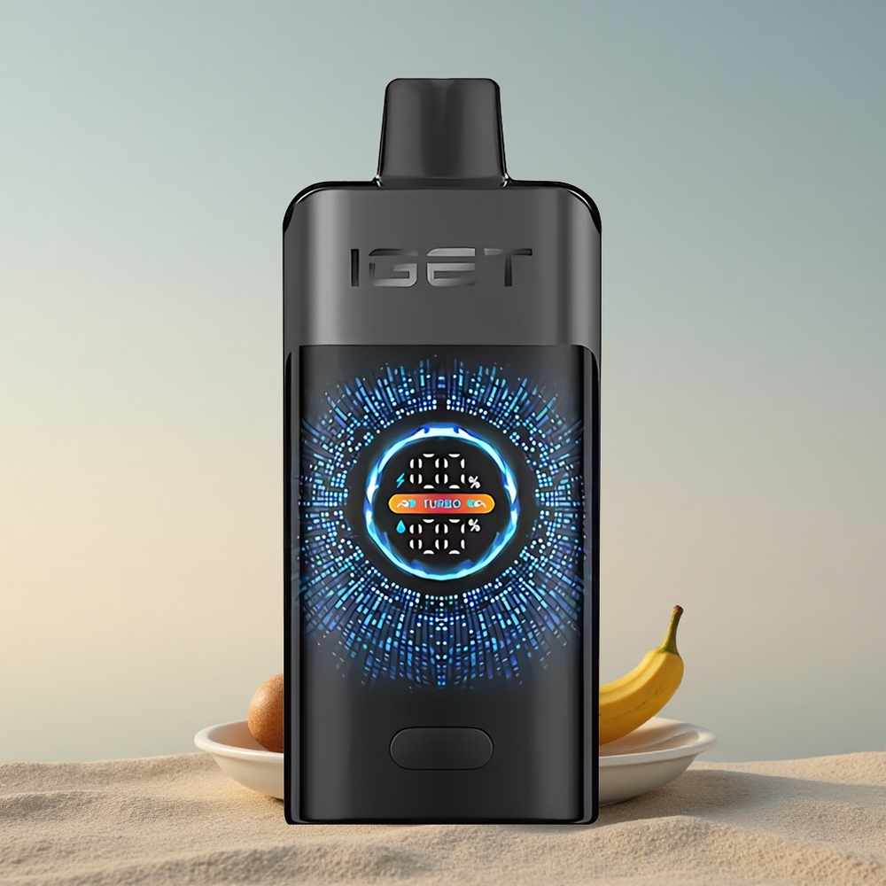 IGET ONE 12000 Puffs Musta Metsa 2700 mAh Kahekordne Võrk