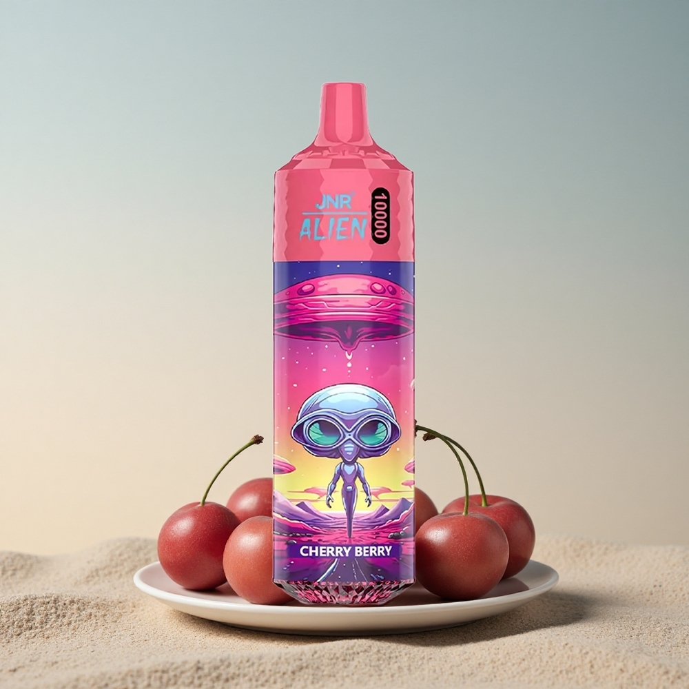 JNR Alien 10000 Kirss-Marja 850mAh 20ml Nikotiinivaba