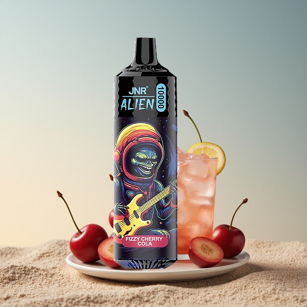 JNR Alien 10000 Värskendav Kirsi-Koola 850mAh 20ml Nikotiinivaba